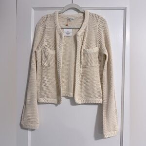 NWT Another Love Cream Knit Sweater
